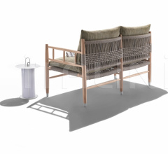 Итальянские Уличная мебель - Диван Lee Outdoor фабрика Flexform