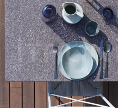 Итальянские Уличные столы - Стол обеденный Fly Outdoor Итальянские Уличные столы - Стол обеденный Fly Outdoor фабрика Flexform