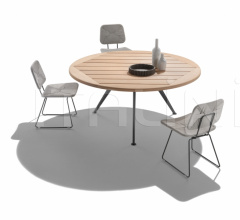 Итальянские Уличная мебель - Стул Echoes Outdoor фабрика Flexform