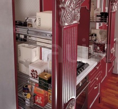 Кухня Solaria laccato rossa Кухня Solaria laccato rossa фабрика Tomassi Cucine (закрыта)