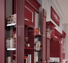 Кухня Solaria laccato rossa Кухня Solaria laccato rossa фабрика Tomassi Cucine (закрыта)