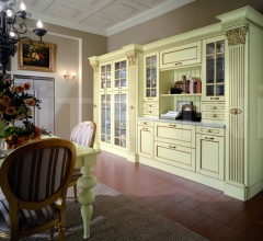 Кухня Solaria laccato crema фабрика Tomassi Cucine (закрыта)