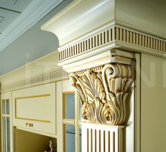 Кухня Solaria laccato crema фабрика Tomassi Cucine (закрыта)