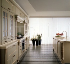 Кухня Solaria laccato grigio antico Кухня Solaria laccato grigio antico фабрика Tomassi Cucine (закрыта)