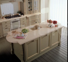 Кухня Solaria laccato grigio antico Кухня Solaria laccato grigio antico фабрика Tomassi Cucine (закрыта)