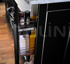 Кухня Solaria laccato nero Кухня Solaria laccato nero фабрика Tomassi Cucine (закрыта)