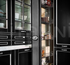 Кухня Solaria laccato nero Кухня Solaria laccato nero фабрика Tomassi Cucine (закрыта)