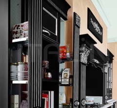 Кухня Solaria laccato nero Кухня Solaria laccato nero фабрика Tomassi Cucine (закрыта)