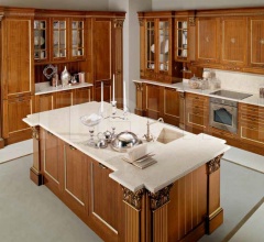 Кухня Solaria Essenze noce Кухня Solaria Essenze noce фабрика Tomassi Cucine (закрыта)