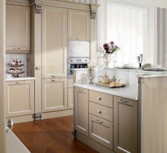 Кухня Solaria Essenze rovere tortora фабрика Tomassi Cucine (закрыта)