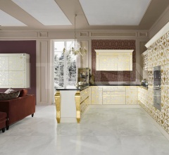 Кухня Alessia laccato crema фабрика Tomassi Cucine (закрыта)