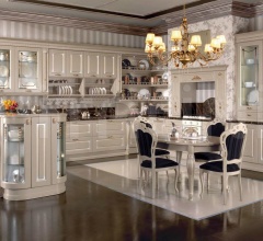 Кухня Artemide laccata ostrica фабрика Tomassi Cucine (закрыта)