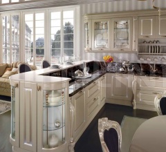 Кухня Artemide laccata ostrica фабрика Tomassi Cucine (закрыта)