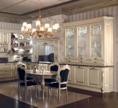 Кухня Artemide laccata ostrica фабрика Tomassi Cucine (закрыта)
