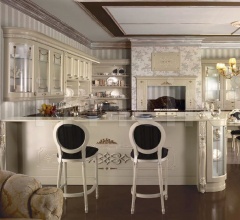 Кухня Artemide laccata ostrica фабрика Tomassi Cucine (закрыта)