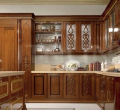 Кухня Artemide noce gubbio фабрика Tomassi Cucine (закрыта)