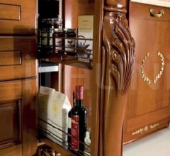 Кухня Artemide noce gubbio фабрика Tomassi Cucine (закрыта)
