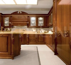 Кухня Artemide noce gubbio фабрика Tomassi Cucine (закрыта)