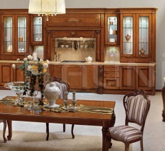 Кухня Artemide noce gubbio фабрика Tomassi Cucine (закрыта)