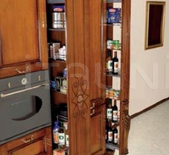 Кухня Artemide noce gubbio фабрика Tomassi Cucine (закрыта)