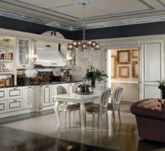 Кухня Artemide laccata bianca фабрика Tomassi Cucine (закрыта)