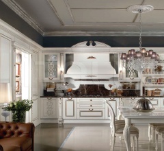 Кухня Artemide laccata bianca фабрика Tomassi Cucine (закрыта)