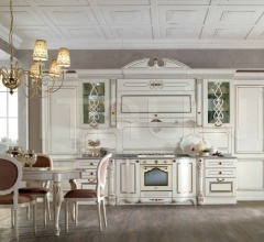 Кухня Artemide laccata bianca фабрика Tomassi Cucine (закрыта)