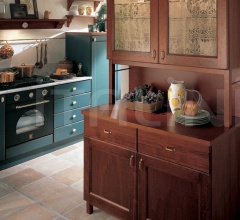 Кухня Contea blu lago фабрика Tomassi Cucine (закрыта)