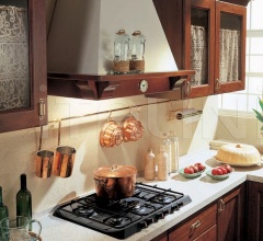 Кухня Contea noce фабрика Tomassi Cucine (закрыта)