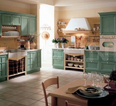 Кухня Primavera verde prato фабрика Tomassi Cucine (закрыта)