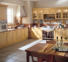 Кухня Primavera giallo mais фабрика Tomassi Cucine (закрыта)