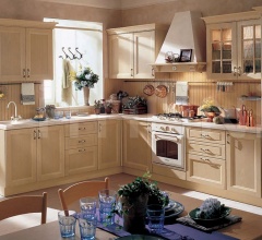 Кухня Primavera frassino naturale фабрика Tomassi Cucine (закрыта)
