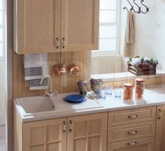 Кухня Primavera frassino naturale фабрика Tomassi Cucine (закрыта)