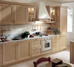 Кухня Primavera frassino naturale фабрика Tomassi Cucine (закрыта)