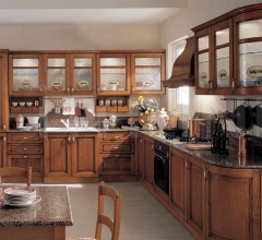 Кухня Ardesia frassino anticato фабрика Tomassi Cucine (закрыта)