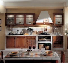 Кухня Ardesia frassino anticato фабрика Tomassi Cucine (закрыта)