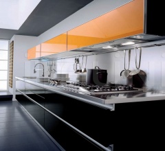 Кухня Andromeda nero Кухня Andromeda nero фабрика Tomassi Cucine (закрыта)