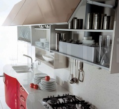 Кухня Andromeda rosso rubino Кухня Andromeda rosso rubino фабрика Tomassi Cucine (закрыта)