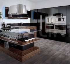 Кухня Medusa ebano Кухня Medusa ebano фабрика Tomassi Cucine (закрыта)