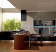 Кухня Pratica nera Кухня Pratica nera фабрика Tomassi Cucine (закрыта)
