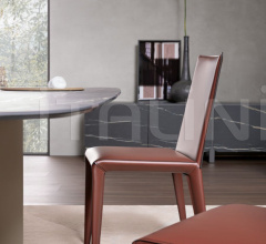 Итальянские Столы обеденные - Стол обеденный Cross Table, Cross Table Glass фабрика Bonaldo