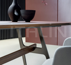 Итальянские Столы обеденные - Стол обеденный Slot фабрика Bonaldo