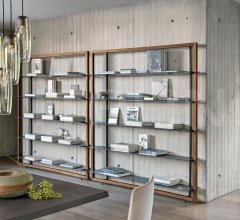 Итальянские Стеллажи - Книжный стеллаж Alix фабрика Bonaldo