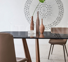 Итальянские Столы обеденные - Стол обеденный Art, Art Wood Итальянские Столы обеденные - Стол обеденный Art, Art Wood фабрика Bonaldo