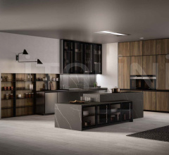 Итальянские Кухни с островом - Кухня Kronos 05 Итальянские Кухни с островом - Кухня Kronos 05 фабрика Arredo3 srl