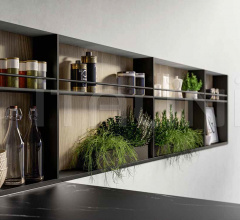Итальянские Угловые кухни - Кухня Glass 2.0 04 Итальянские Угловые кухни - Кухня Glass 2.0 04 фабрика Arredo3 srl