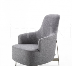 Итальянские Кресла - Кресло COPINE BERGERE STEEL фабрика Porada