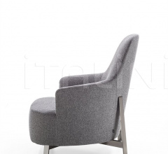 Итальянские Кресла - Кресло COPINE BERGERE STEEL фабрика Porada