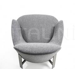 Итальянские Кресла - Кресло COPINE BERGERE STEEL фабрика Porada