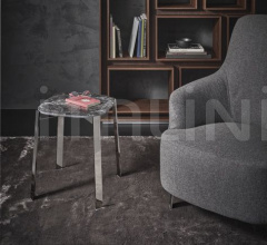 Итальянские Кресла - Кресло COPINE BERGERE STEEL фабрика Porada